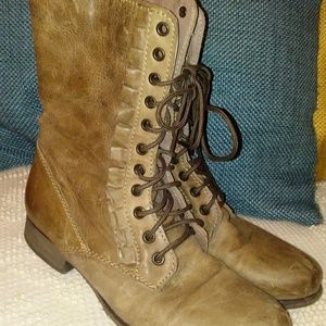 Betsy Johnson combat boots